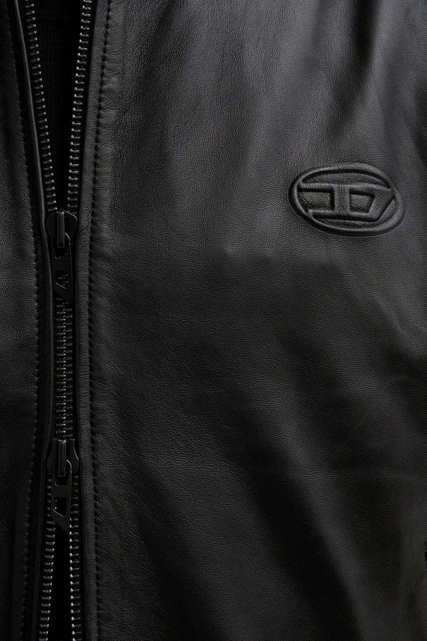 Kožená bunda bomber Diesel L-TYPE (obrázek 5)