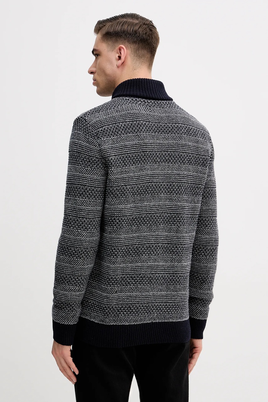 Vlněný kardigan Barbour Helmsley (obrázek 3)