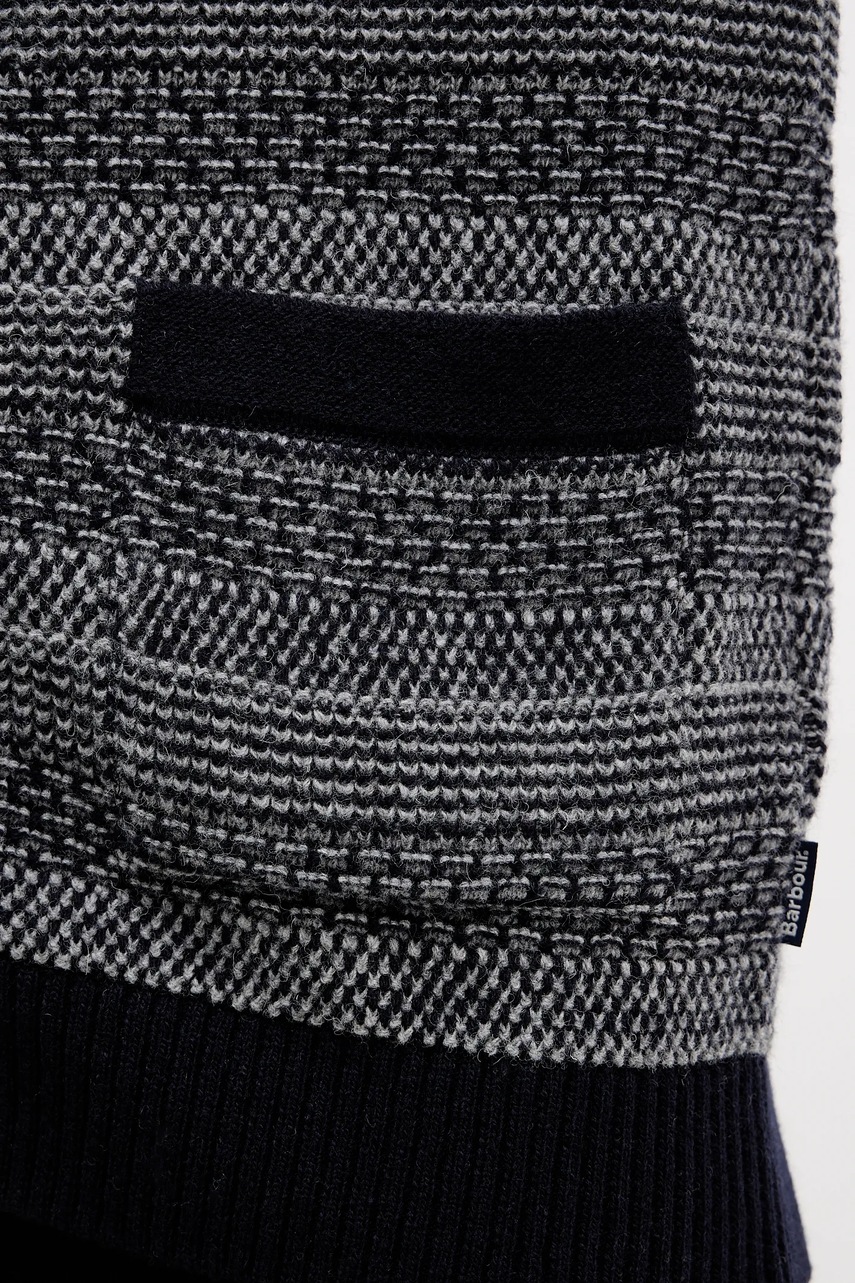 Vlněný kardigan Barbour Helmsley (obrázek 5)