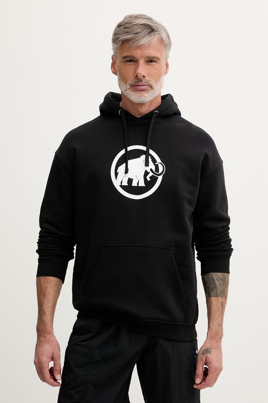 Mammut hanorac cu glugă pentru bărbați, din bumbac