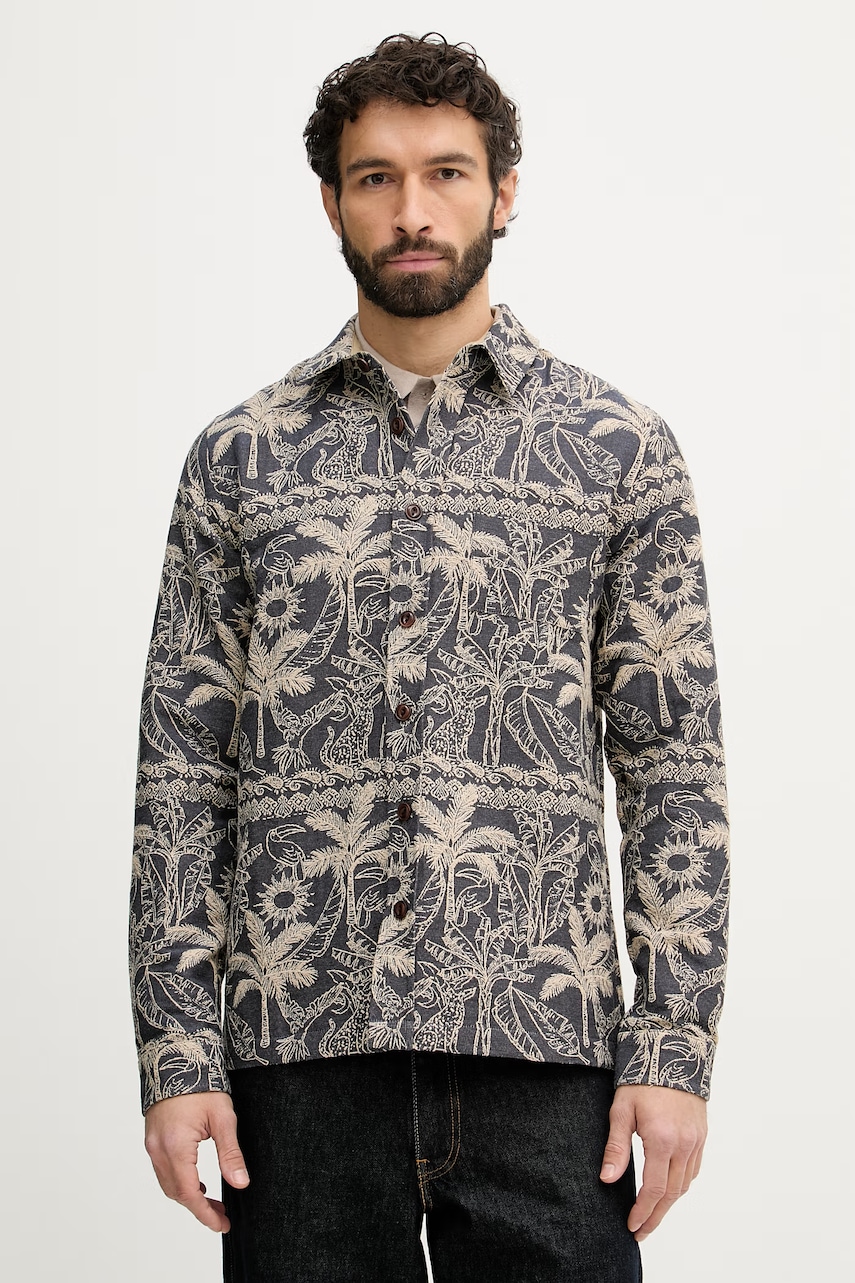 Mos Mosh košilová bunda pánská bavlněná David