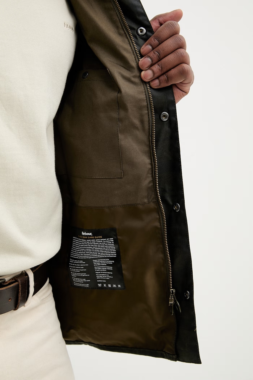 Bavlnená bunda Barbour