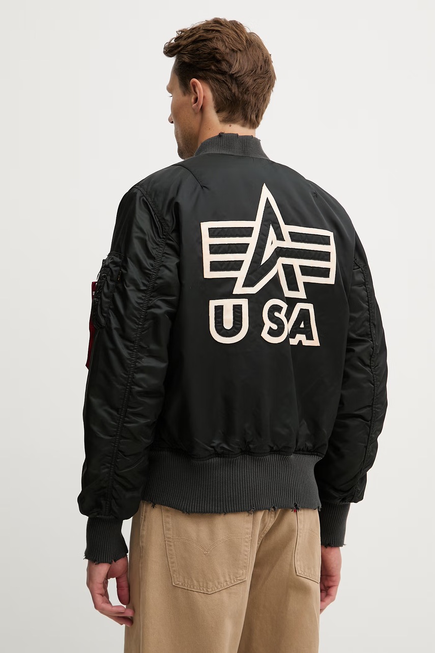 Bomber bunda Alpha Industries MA-1 Distressed (obrázek 3)