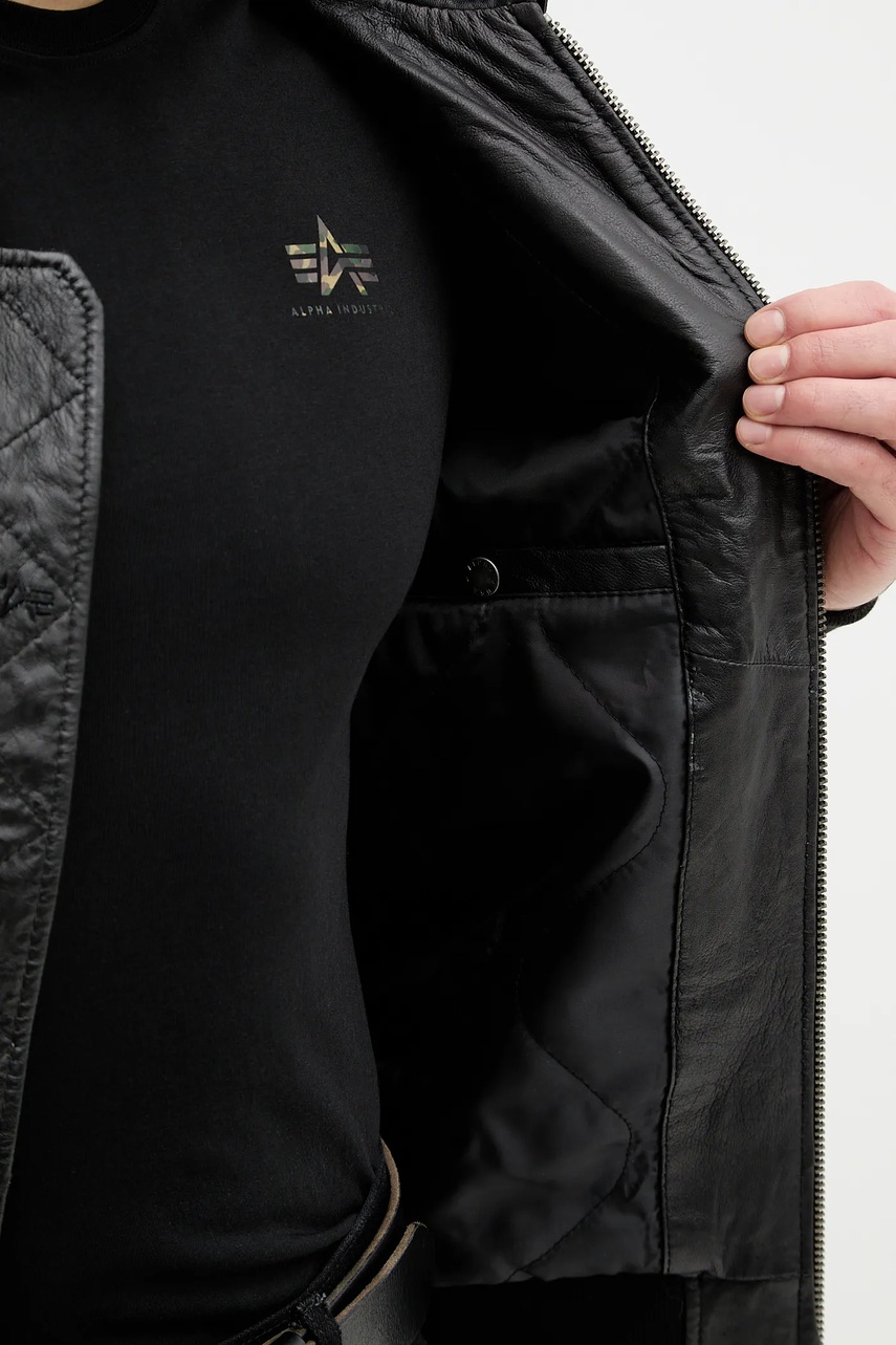 Kožená bunda Alpha Industries CWU-45/P Leather (obrázek 6)