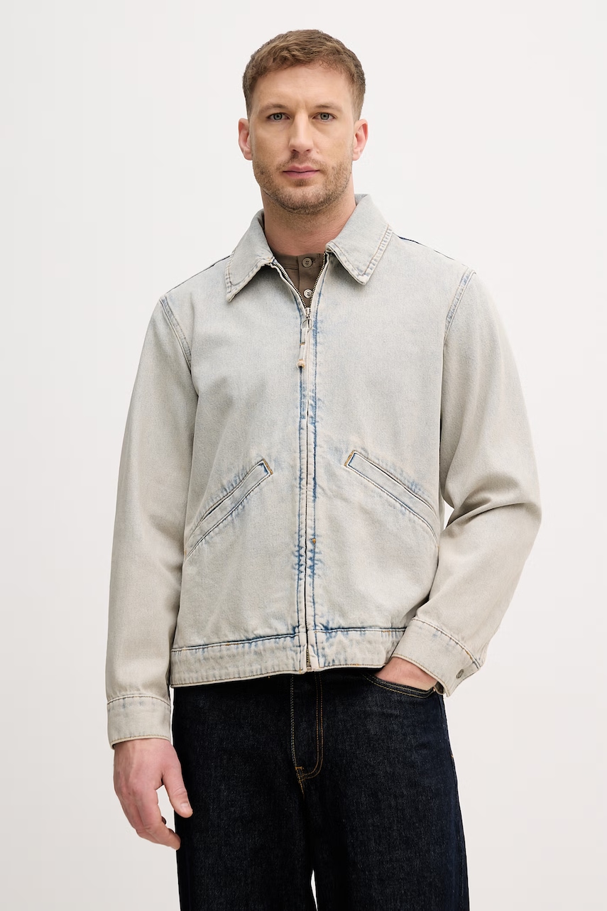 Sisley geacă de tranziție pentru bărbați, din bumbac