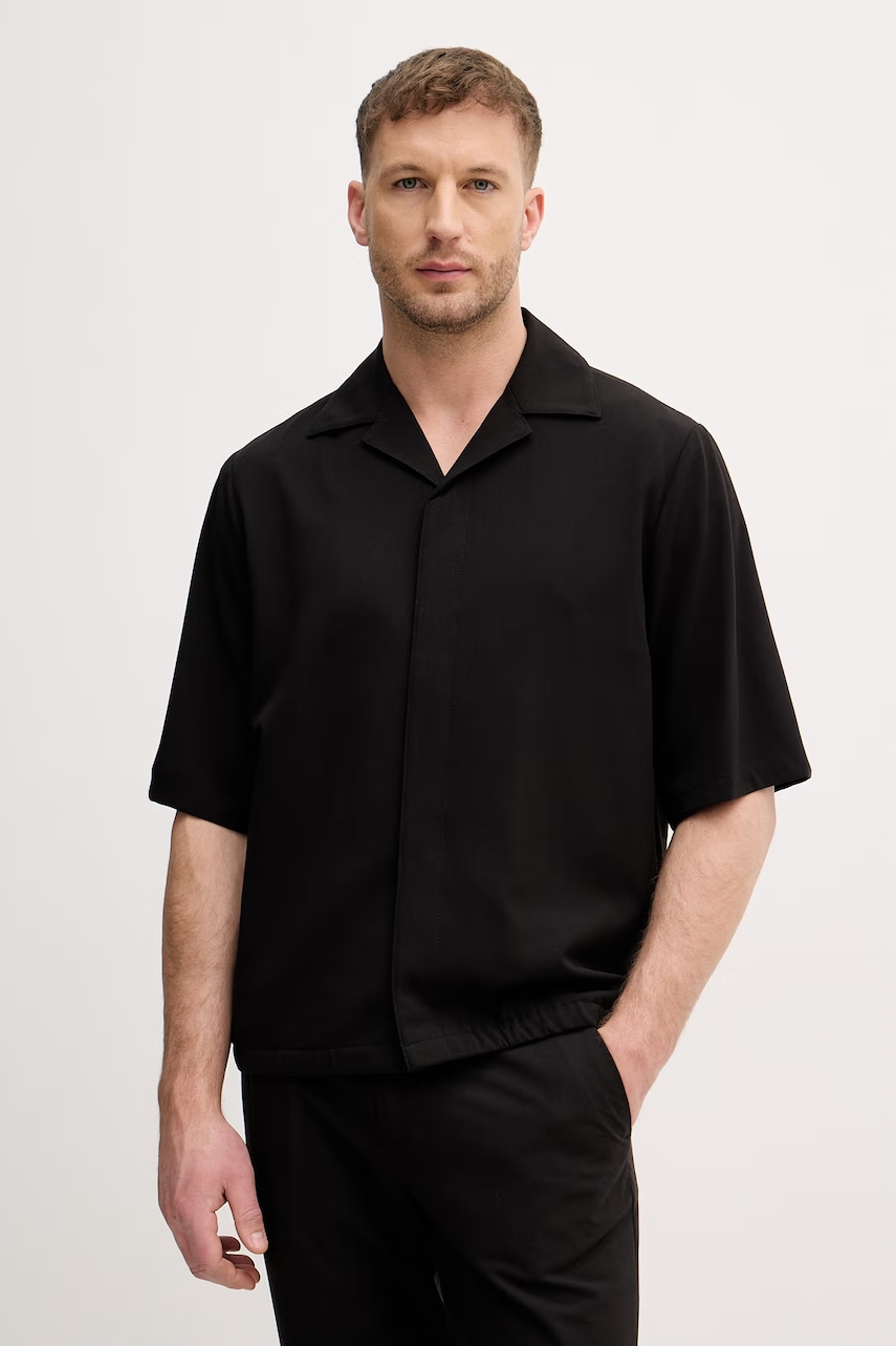 Lindbergh cămașă bărbați cu vâscoză