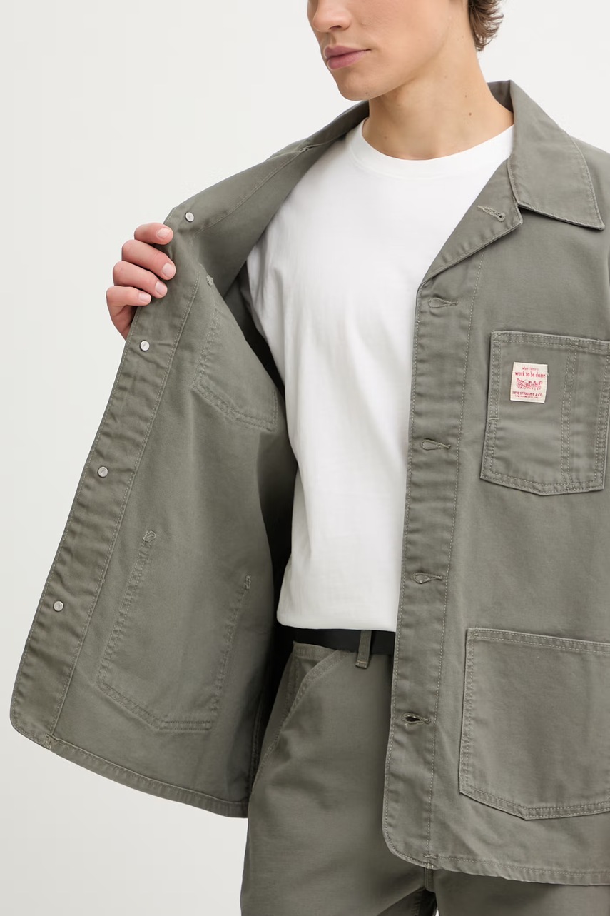 Bavlněná bunda Levi's UPDATED TO BROADWAY x WORKWEAR (obrázek 6)