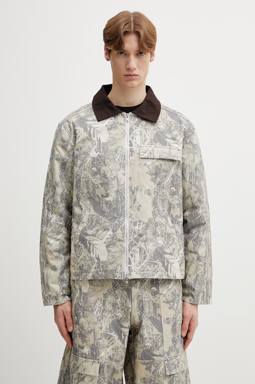 Βαμβακερό μπουφάν adidas Originals WORKWEAR