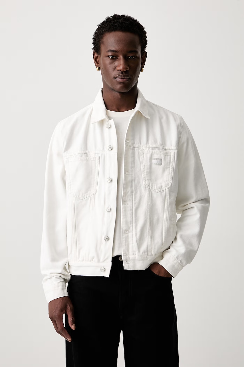 Tommy Jeans kurtka jeansowa męska bawełniana