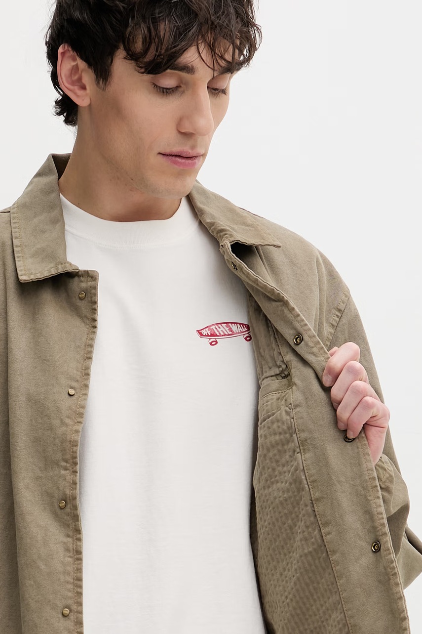 Vans přechodová bunda pánská džínová Premium LX Denim Torrey Coaches (obrázek 6)