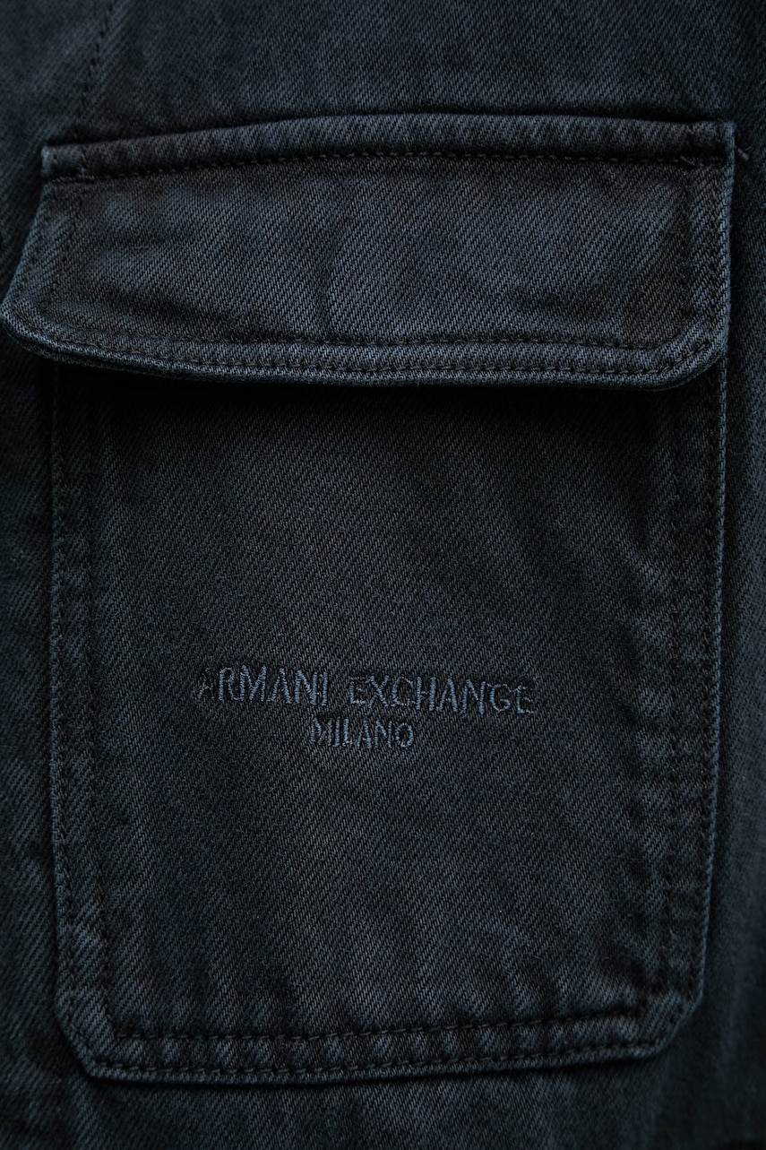 Armani Exchange prechodná bunda pánska bavlnená