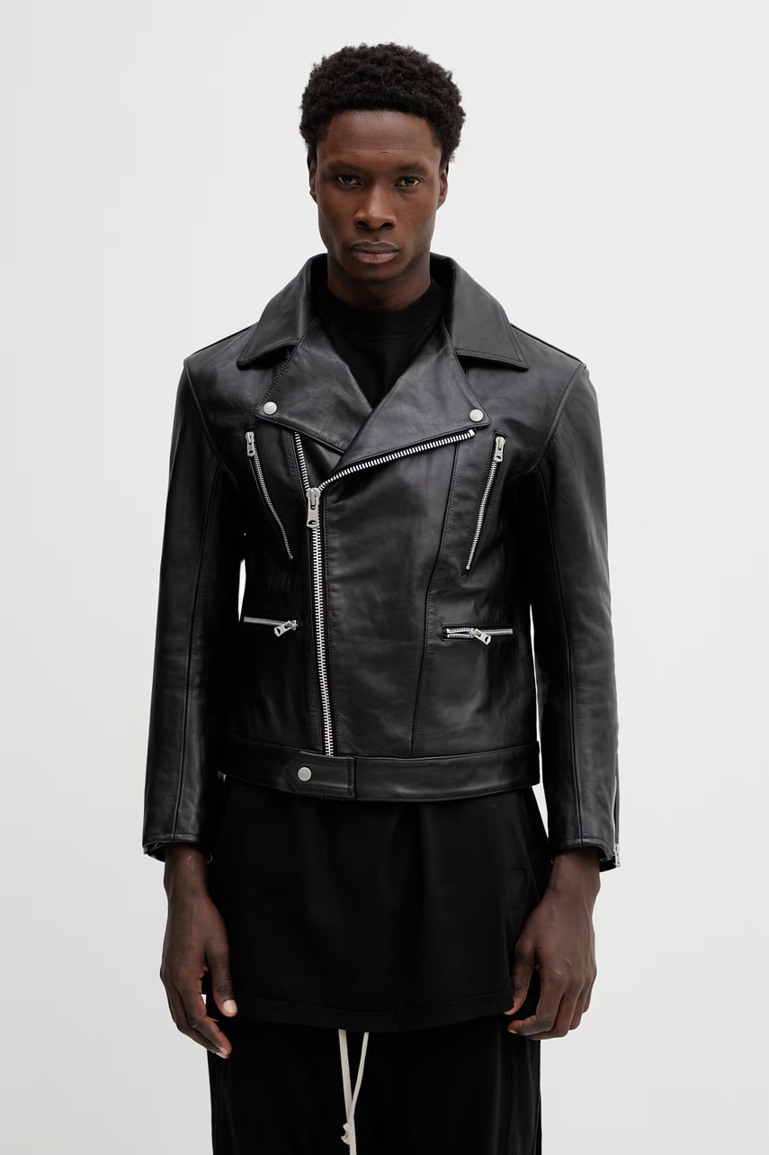 NEIGHBORHOOD geacă ramones de piele LEATHER RIDERS JACKET