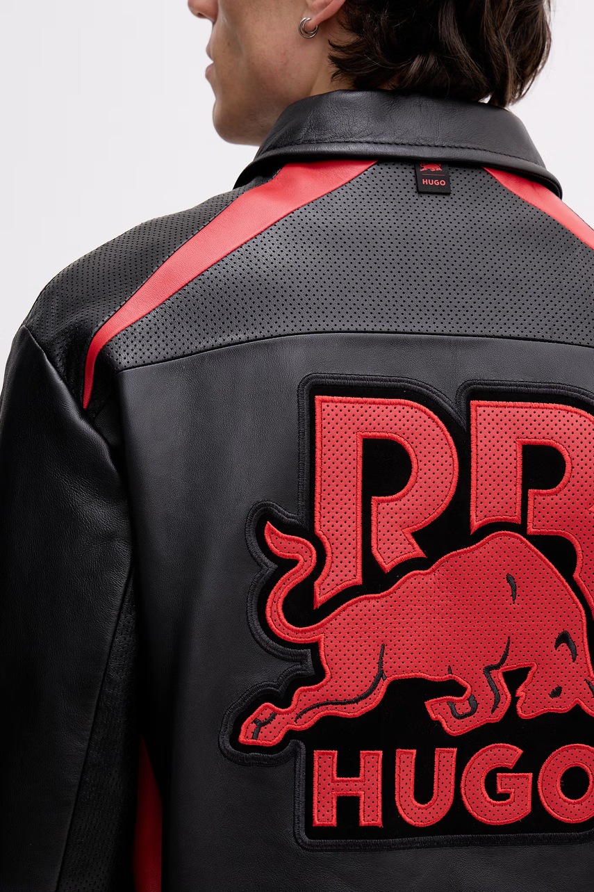 HUGO bunda pánská kožená Lugor_RB (obrázek 5)