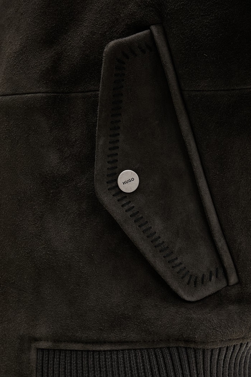 Semišová bunda HUGO Lemai (obrázek 5)