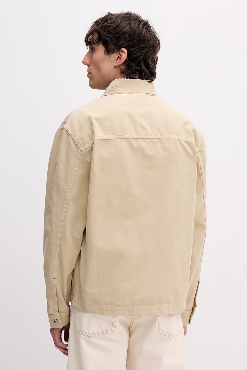 Karl Lagerfeld Jeans krátká bunda pánská bavlněná (obrázek 3)