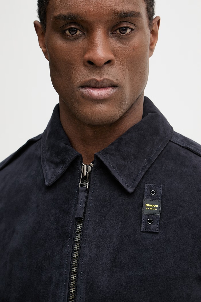 Semišová bunda Blauer ALLEN (obrázek 4)