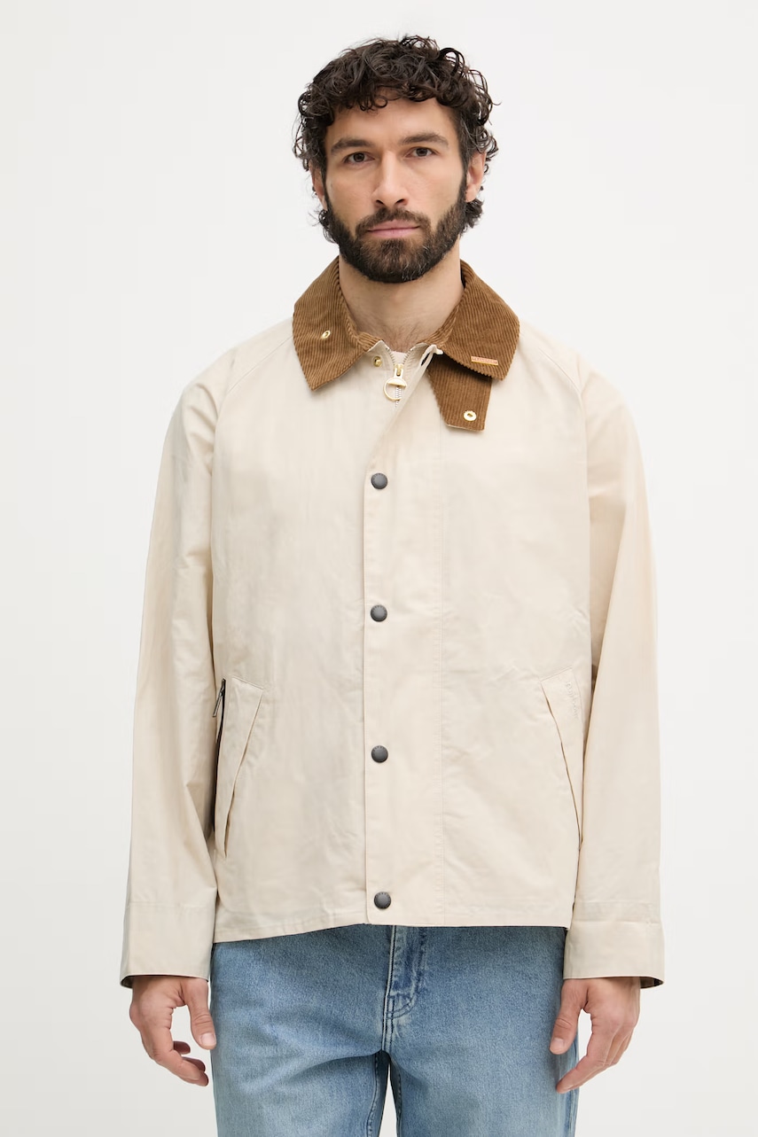 Barbour jachetă scurtă pentru bărbați, cu bumbac Icons