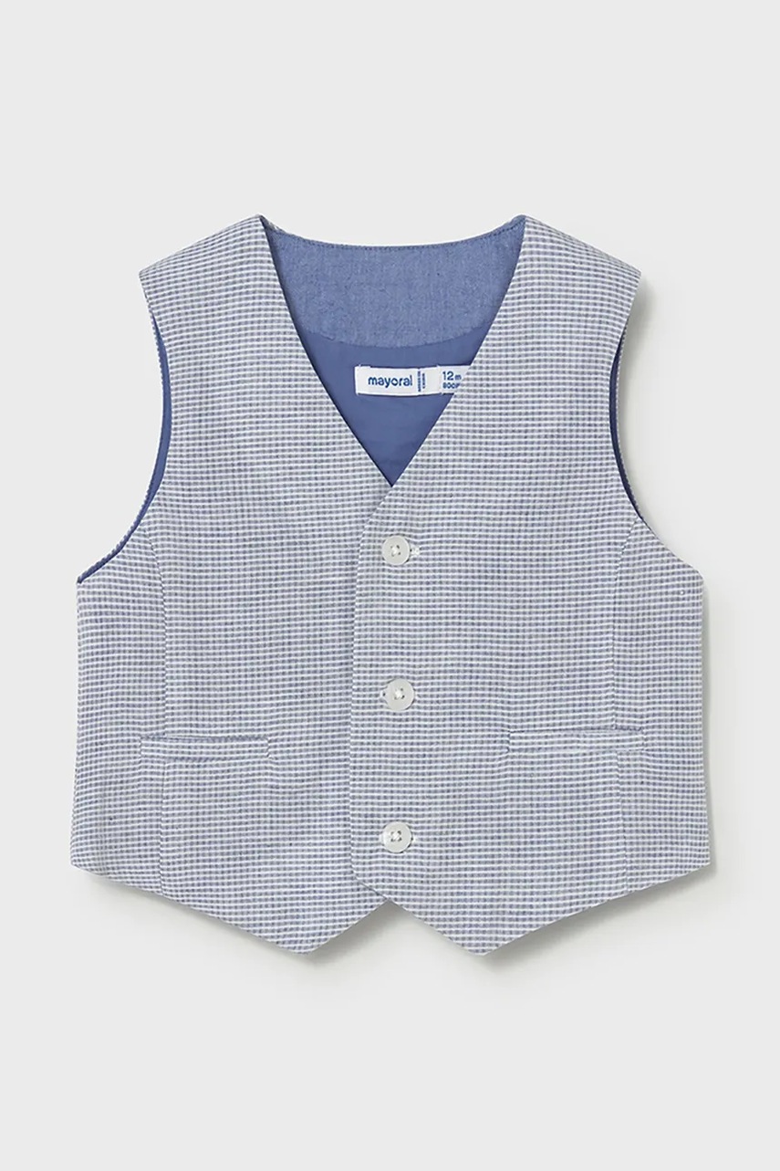 Детский жилет с добавлением льна Mayoral
