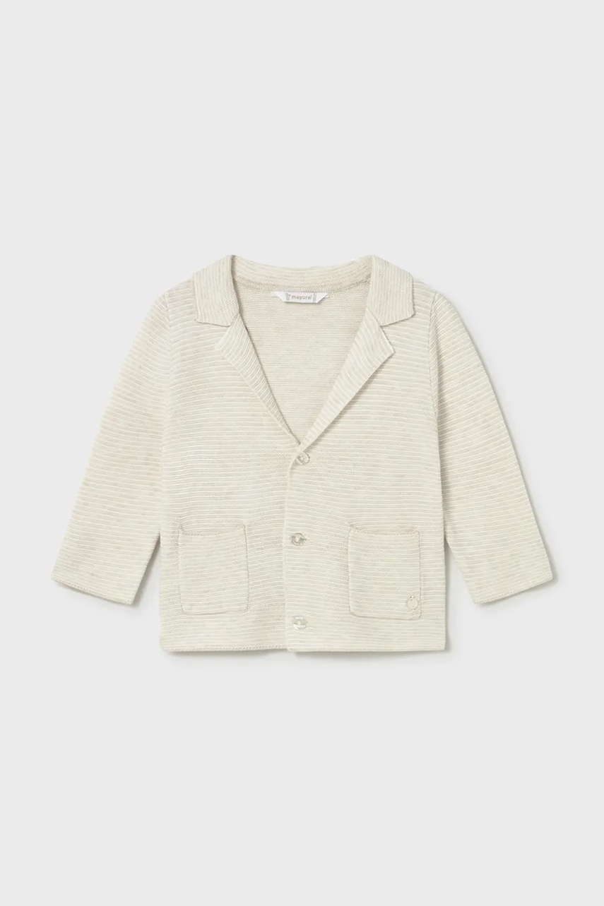 Хлопковый пиджак для младенцев Mayoral Хлопковый пиджак для младенцев Mayoral