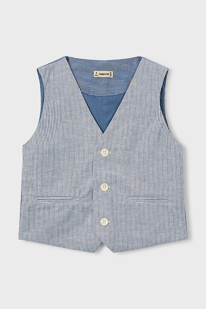 Детский жилет с добавлением льна Mayoral