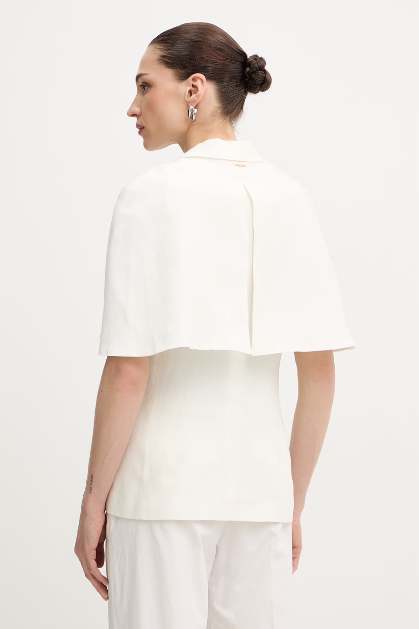 Sako s přídavkem lnu Twinset (obrázek 3)