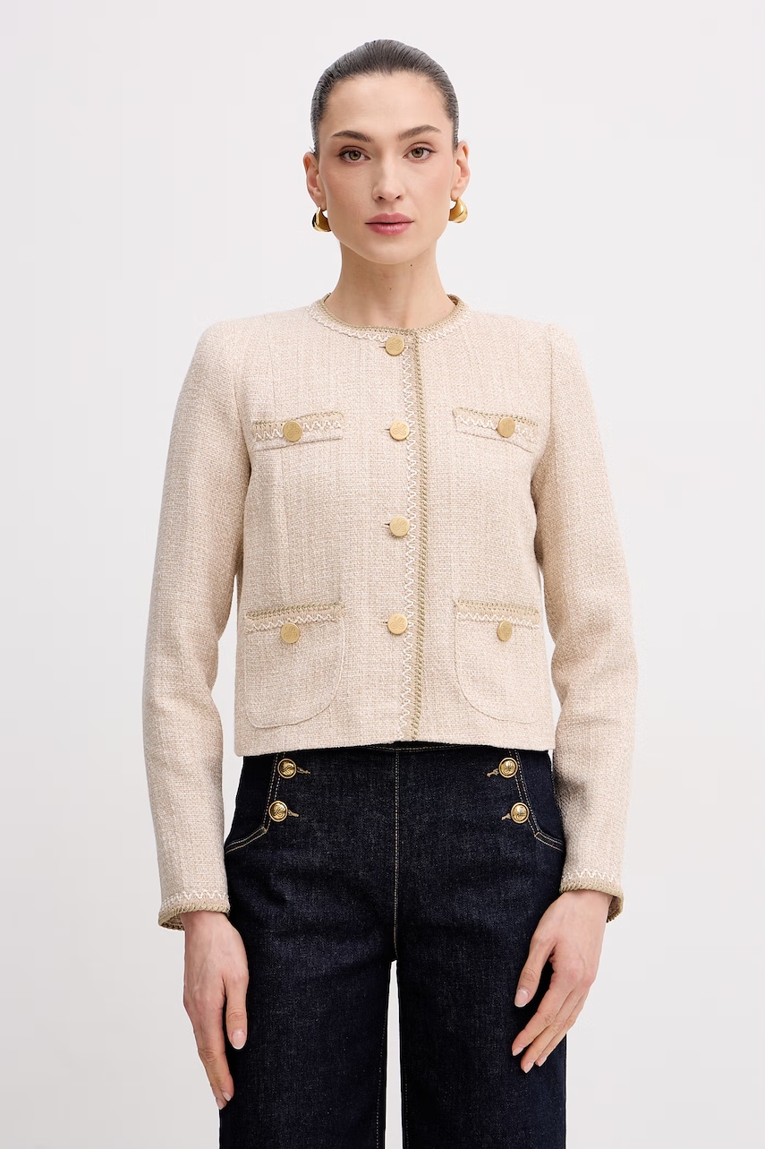 Luisa Spagnoli jachetă de damă din bumbac Vasari