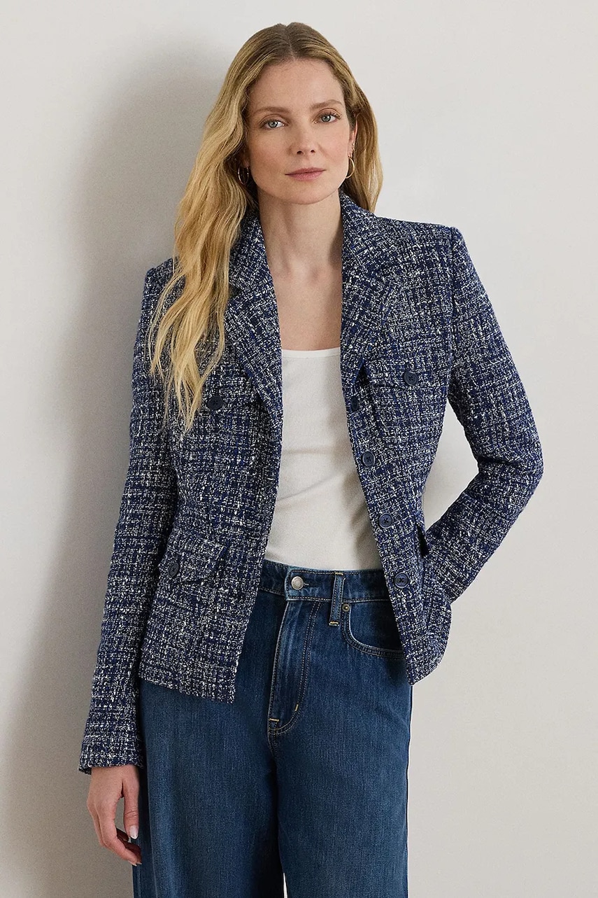 Lauren Ralph Lauren jachetă pentru femei, cu bumbac