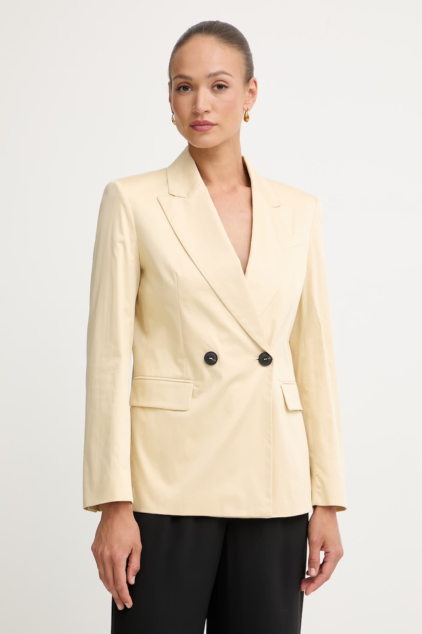 Max&Co. Sacou cu nasturi dubli femei din bumbac cu elastan MCOGIRAFFA