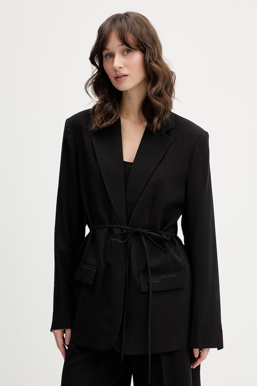 Karl Lagerfeld Jeans blazer din amestec de in