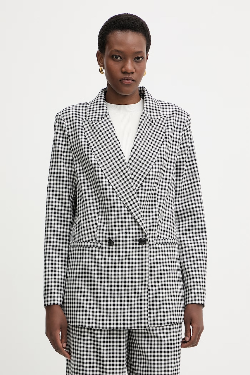 Morgan sacou cu două rânduri de nasturi pentru femei, cu vâscoză