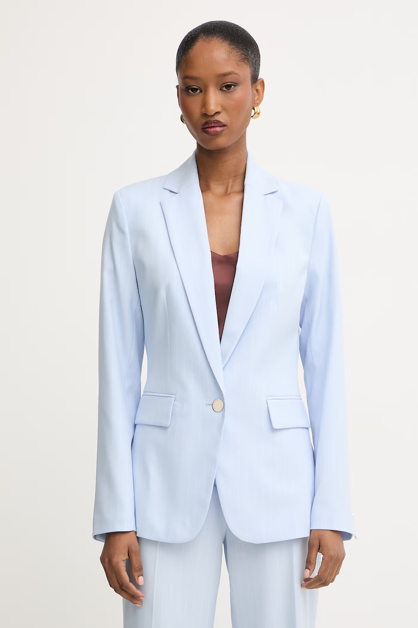 Morgan sacou cu un singur rând de nasturi pentru femei, din vâscoză