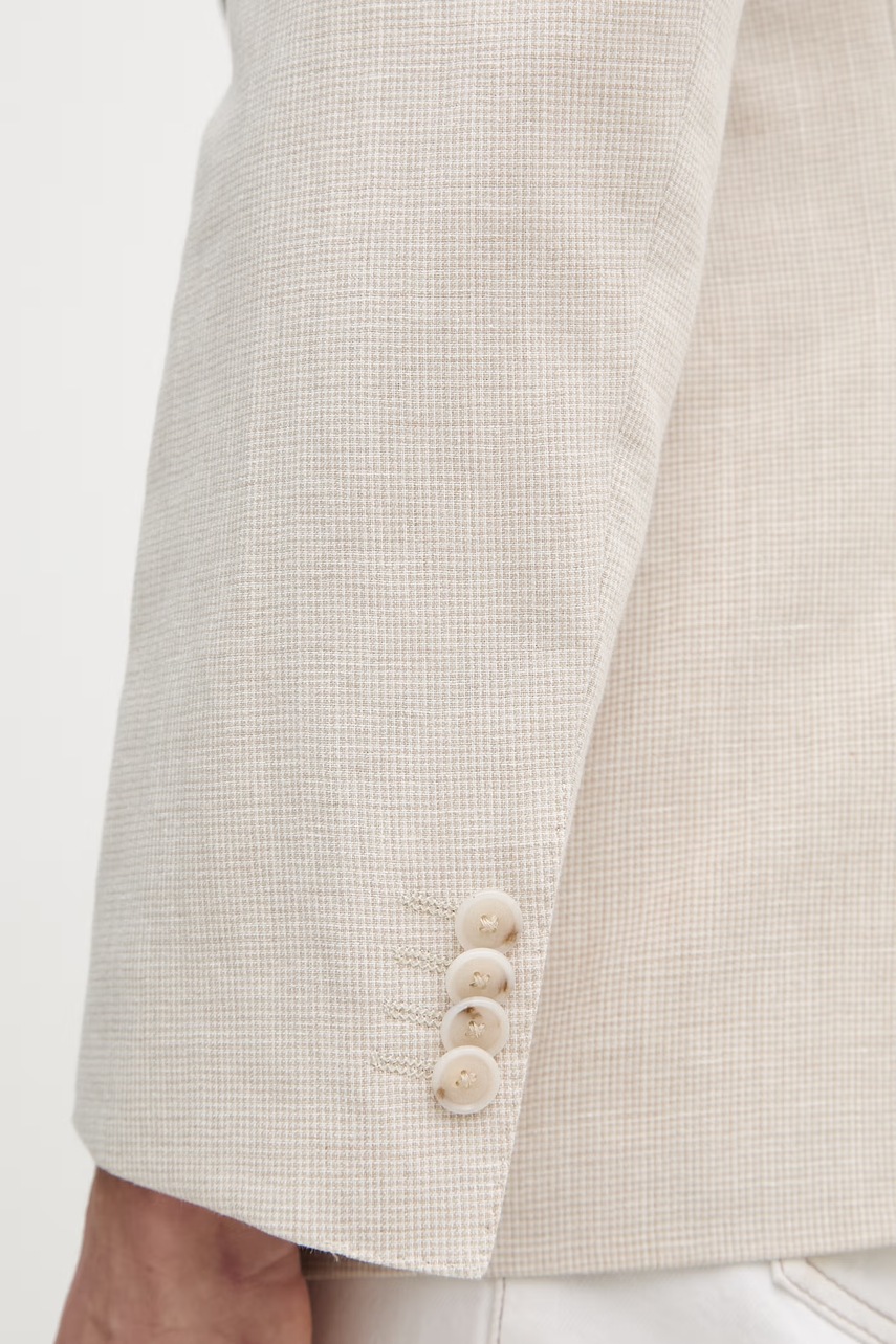 Sako s přídavkem lnu BOSS Hutson (obrázek 5)