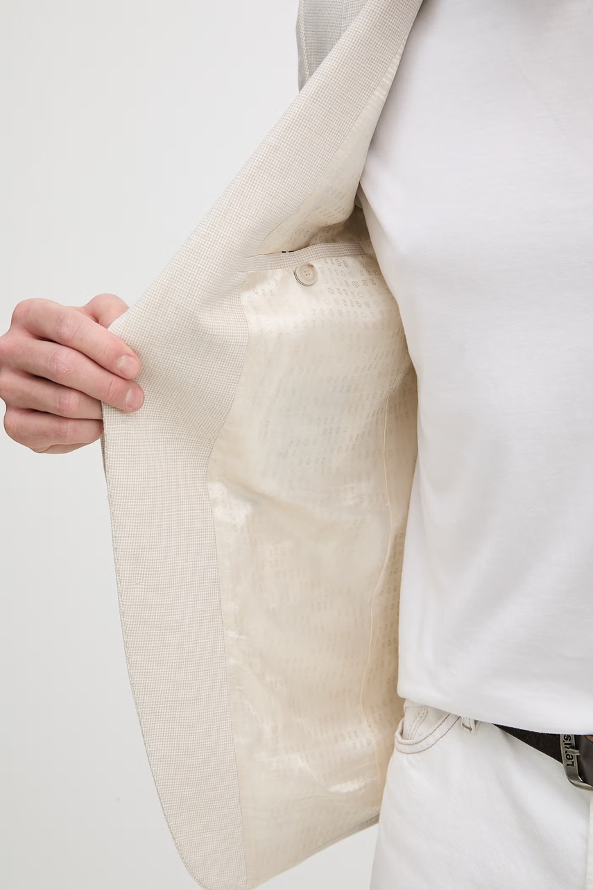 Sako s přídavkem lnu BOSS Hutson (obrázek 6)