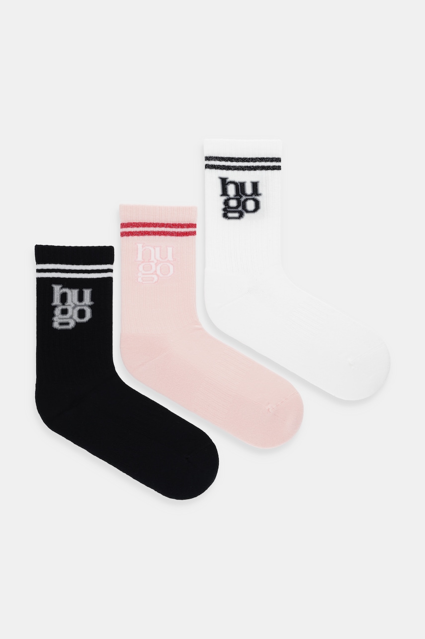 Κάλτσες HUGO 3P QS SPORTYLOG CC W 3-pack
