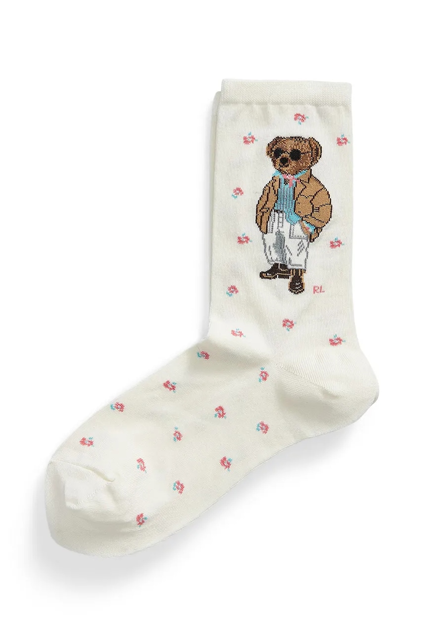 Polo Ralph Lauren Κάλτσες γυναικείες 455P10244 μπεζ ONE SIZE