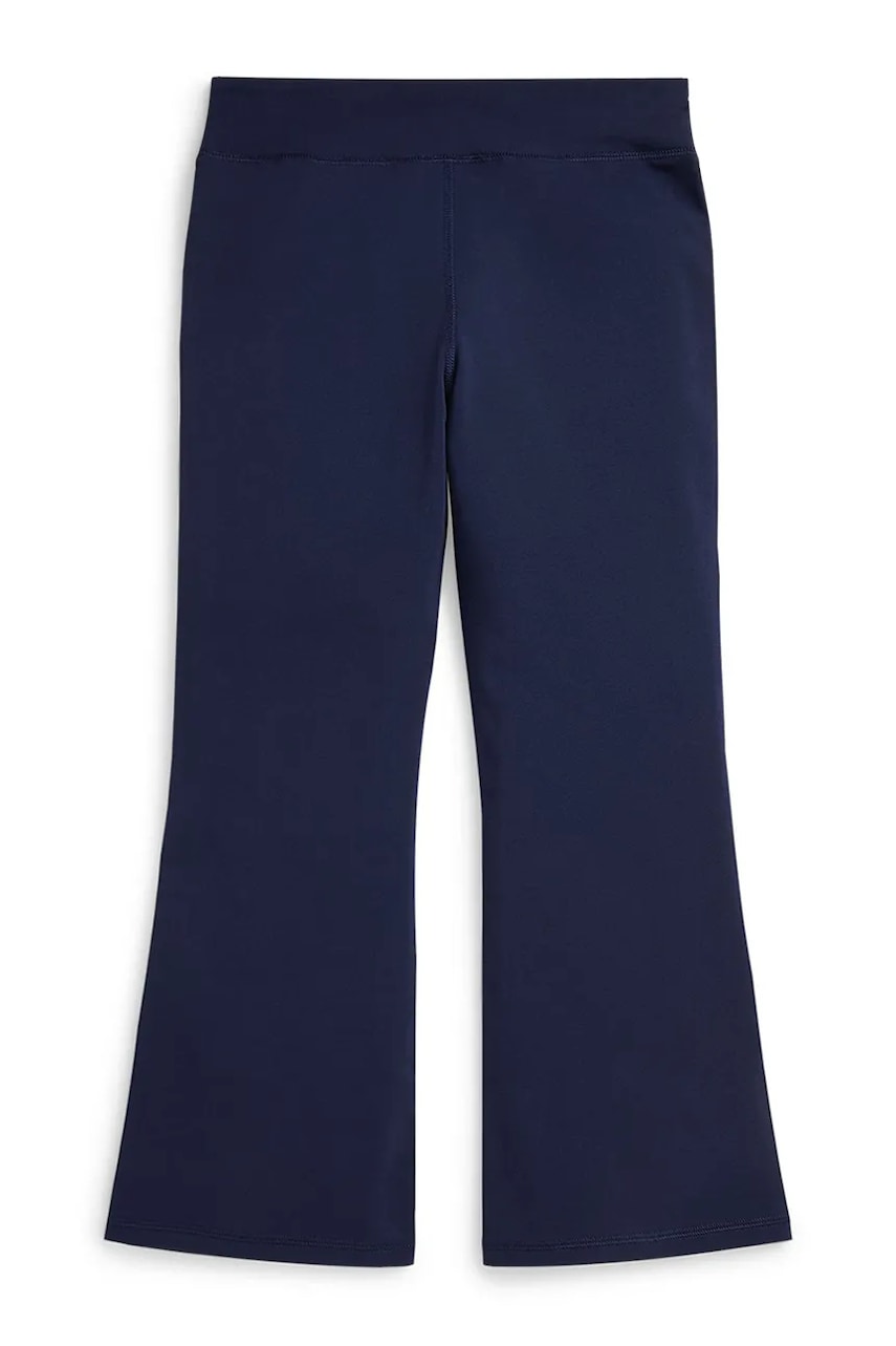 Детские леггинсы Polo Ralph Lauren цвет синий однотонные 313925883500 Детские леггинсы Polo Ralph Lauren цвет синий однотонные 313925883500