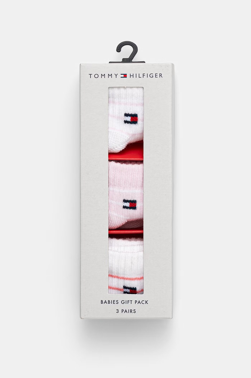 Detské ponožky Tommy Hilfiger 3-pak