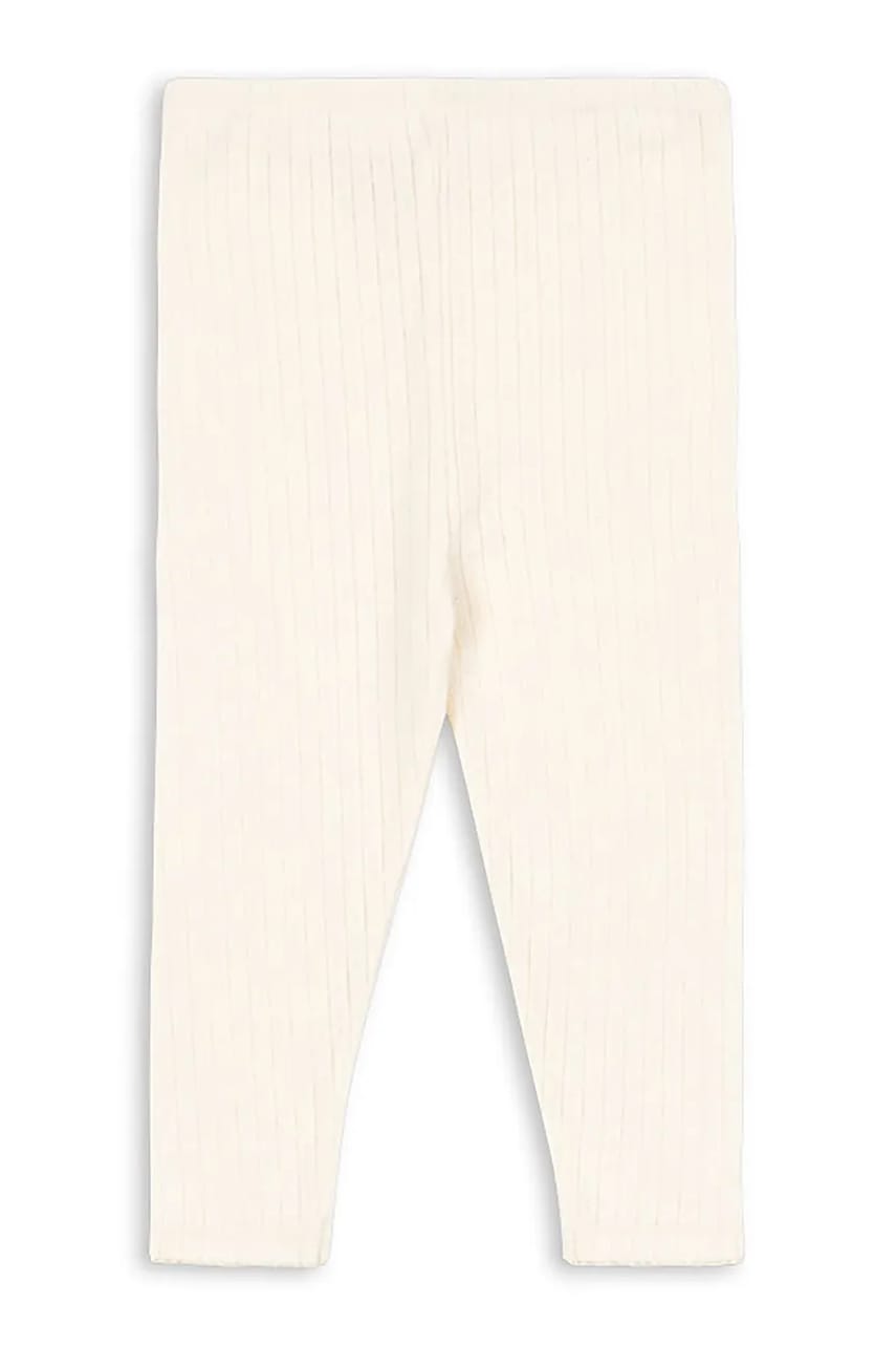 Детские хлопковые леггинсы Konges Sløjd MINNIE PANTS GOTS цвет бежевый однотонные KS104378 Детские хлопковые леггинсы Konges Sløjd MINNIE PANTS GOTS цвет бежевый однотонные KS104378