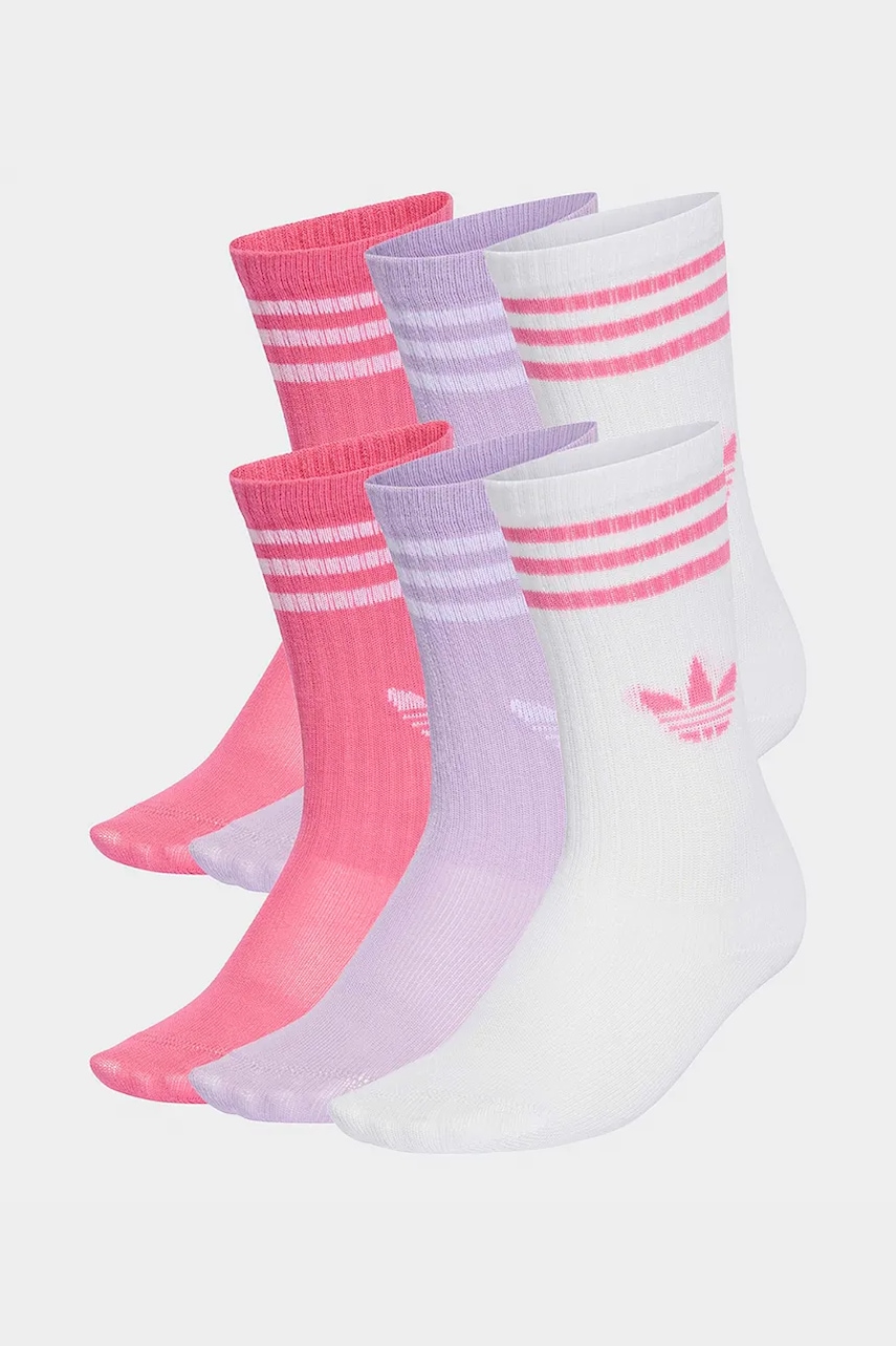 E-shop Dětské ponožky s bavlnou adidas Originals 6-pack