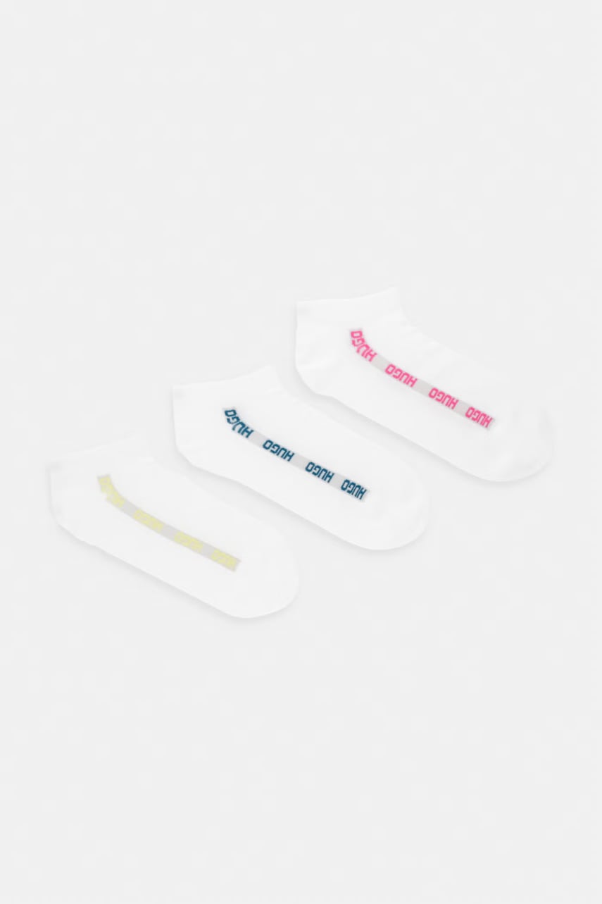 E-shop HUGO ponožky pánské 3P AS SIDE TAPE CC 3-pack