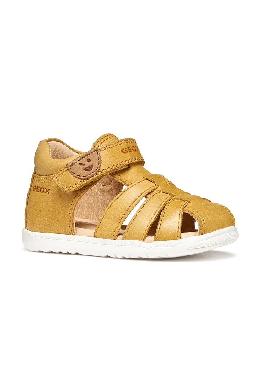 Geox sandále detské kožené SANDAL MACCHIA