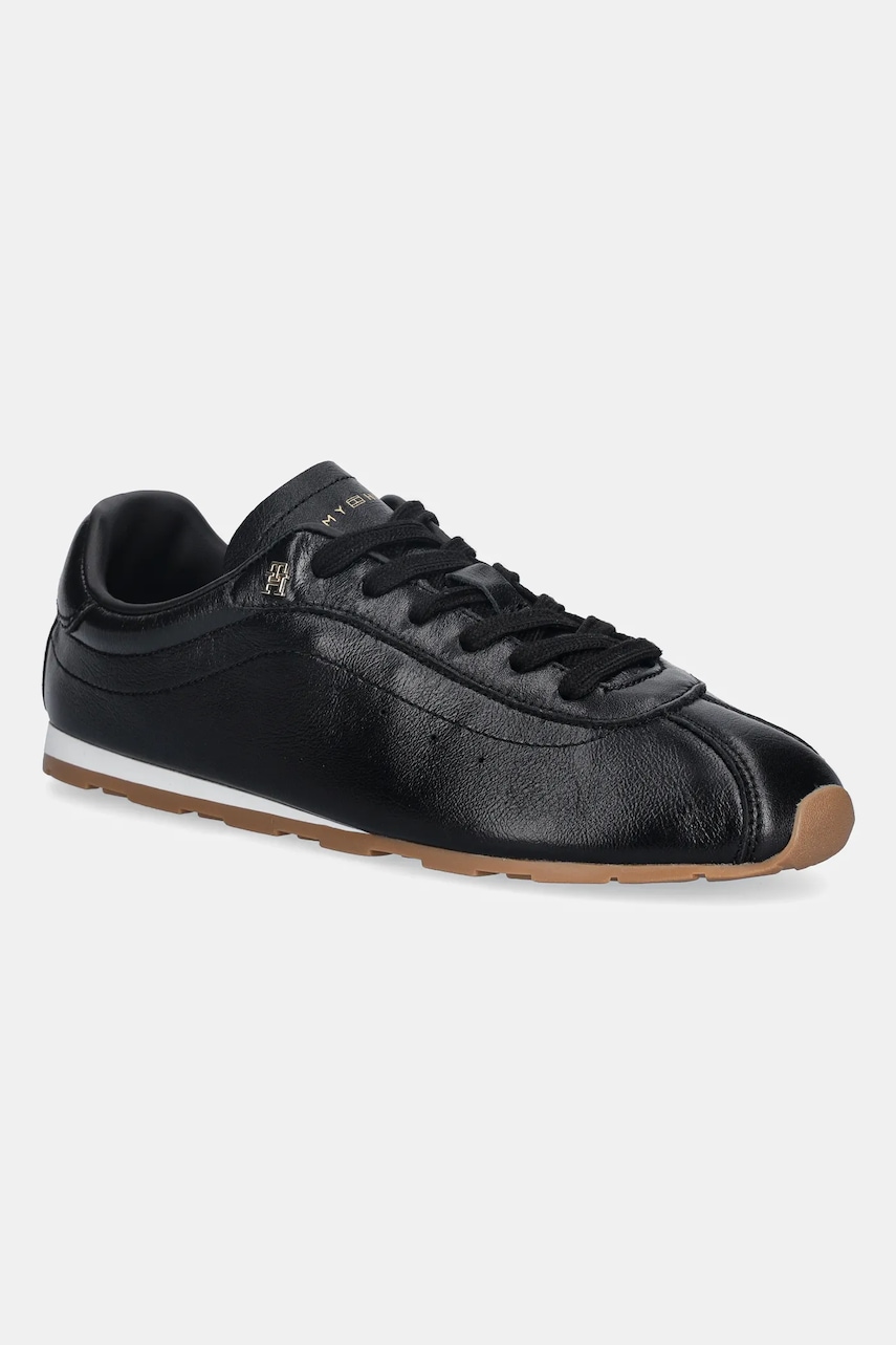 Δερμάτινα sneakers Tommy Hilfiger TH LOW PROFILE RUNNER