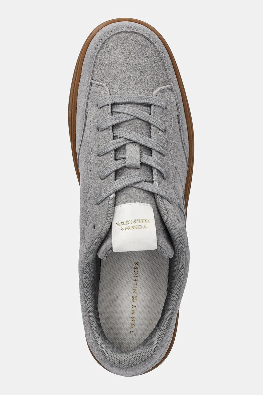 Semišové tenisky Tommy Hilfiger TH HERITAGE COURT SNEAKER SUEDE (obrázek 4)