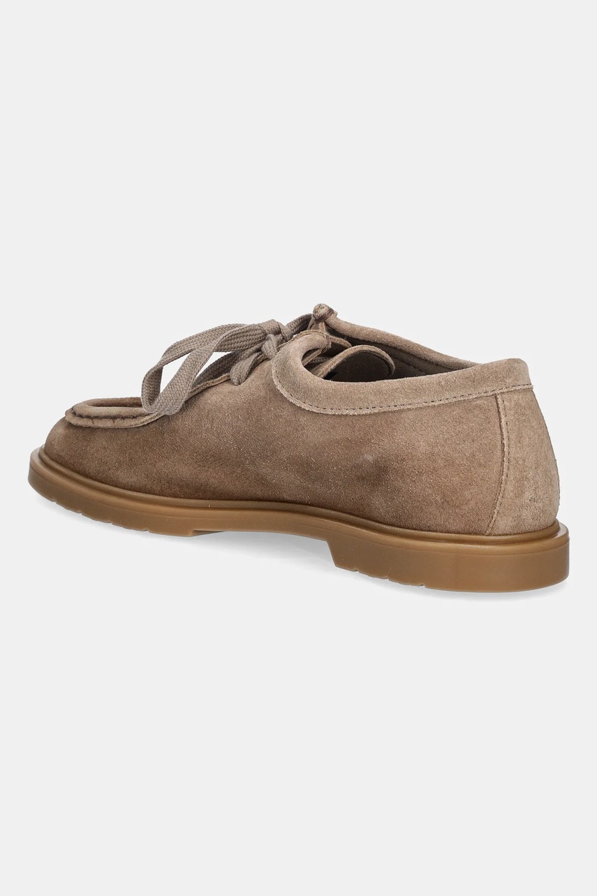 Semišové mokasíny Tommy Hilfiger LIGHTWEIGHT SUEDE APRON TOE (obrázek 3)
