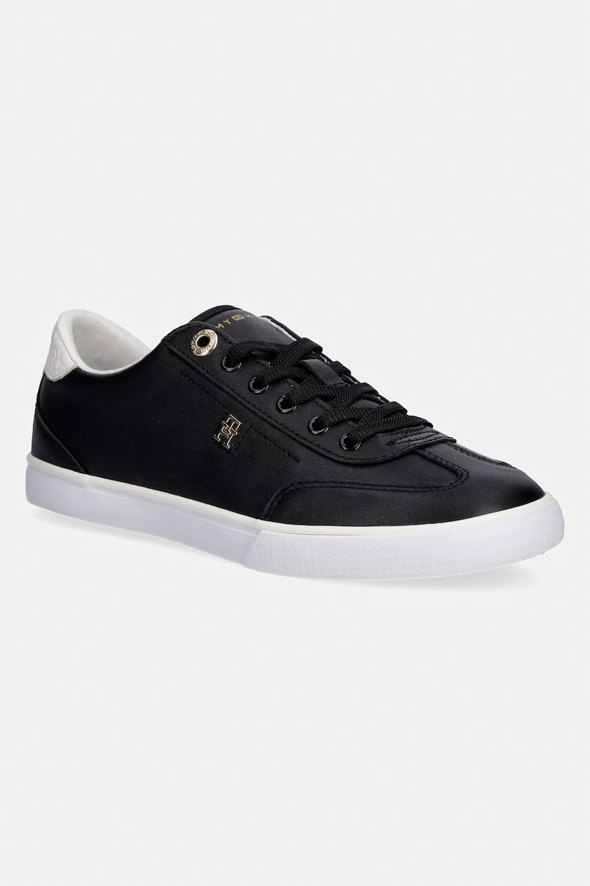 Tommy Hilfiger TH CHIC LOW PROFILE VULC teniși pentru femei, din piele