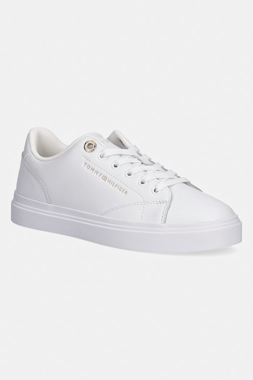 Tommy Hilfiger TH FEMININE CUPSOLE LEATHER πάνινα sneakers Γυναικεία