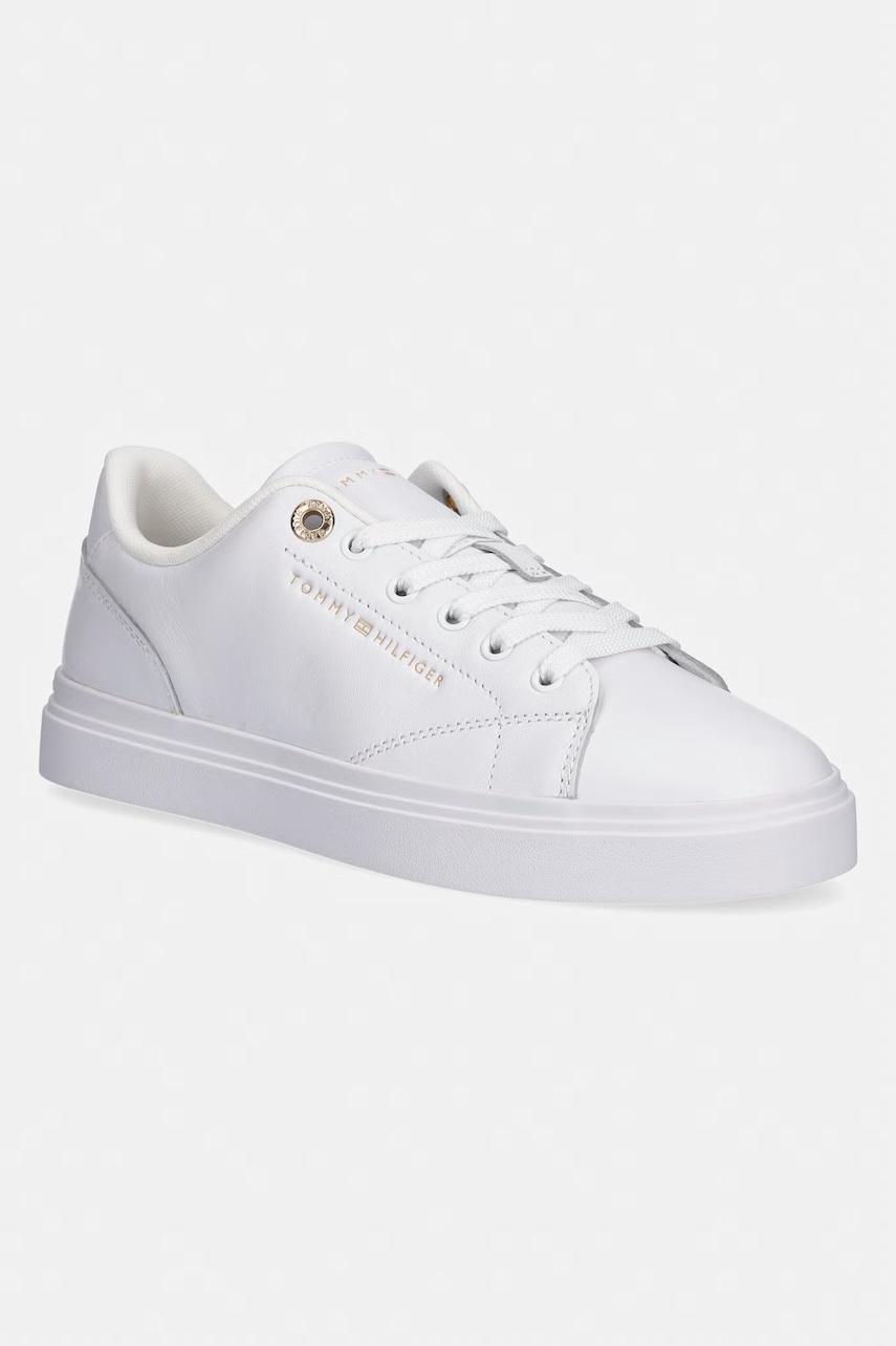 Tommy Hilfiger TH FEMININE CUPSOLE LEATHER πάνινα sneakers Γυναικεία