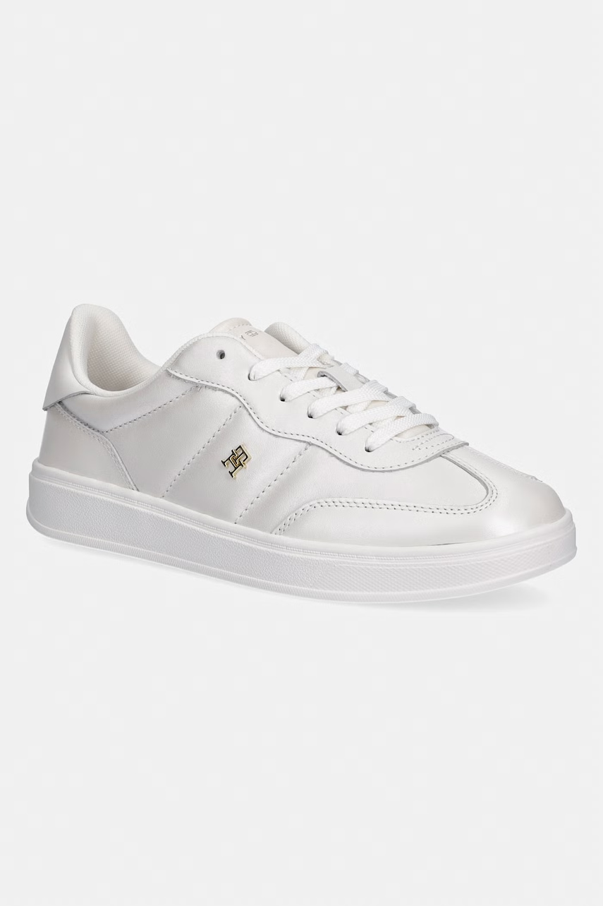 Tommy Hilfiger TH HERITAGE SHINY SNEAKER αθλητικά Γυναικεία δερμάτινα