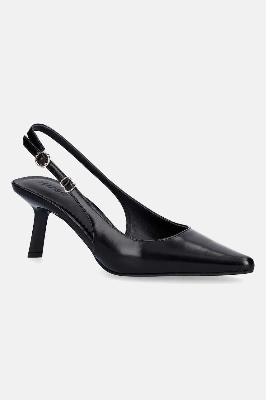 HUGO stilettos de piele Seleny