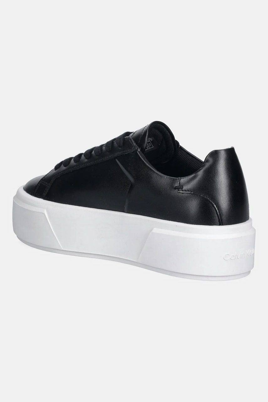 Kožené tenisky Calvin Klein FLATFORM LACE UP LTH MG (obrázek 3)